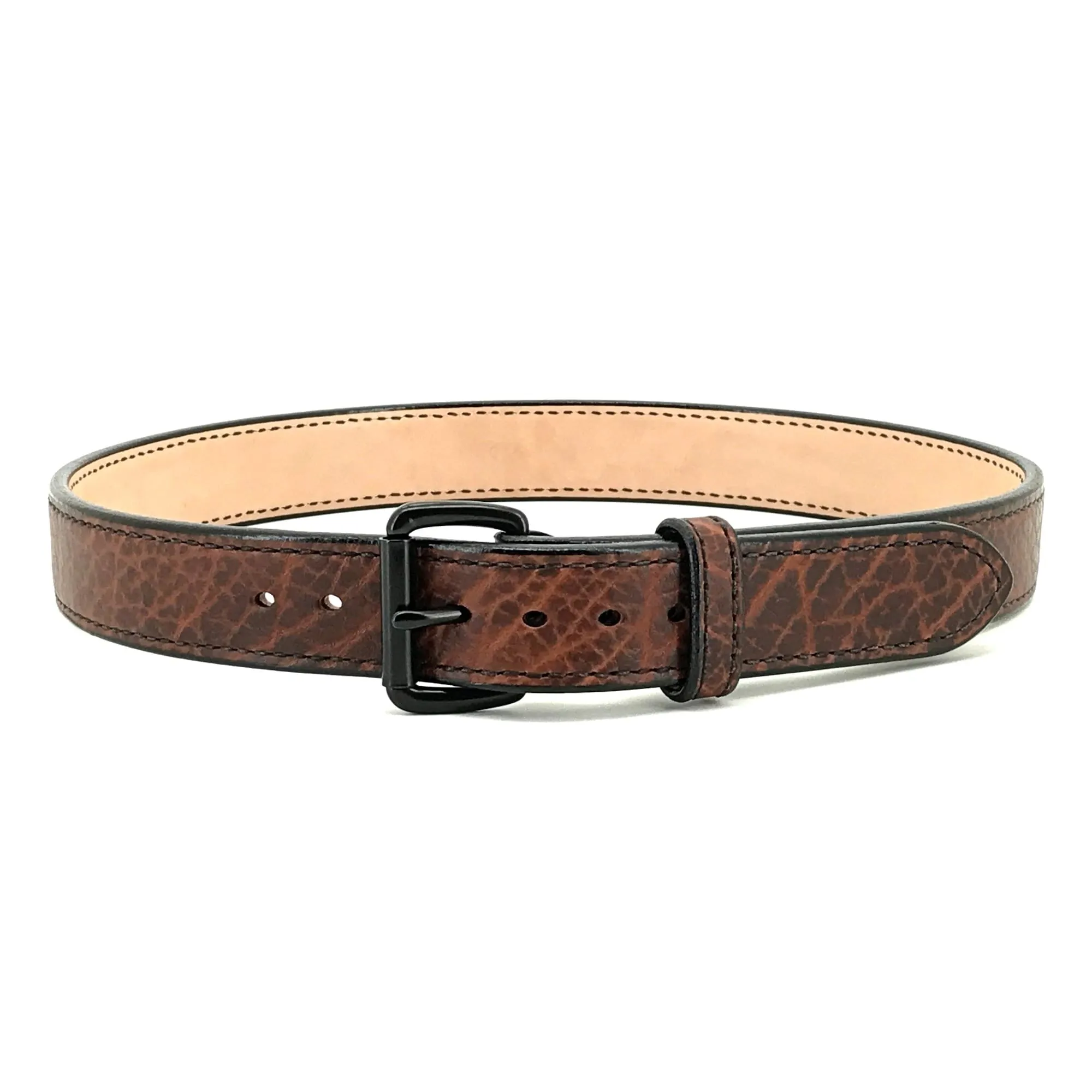 1.75" Wide Shrunken American Bison Gun Belt