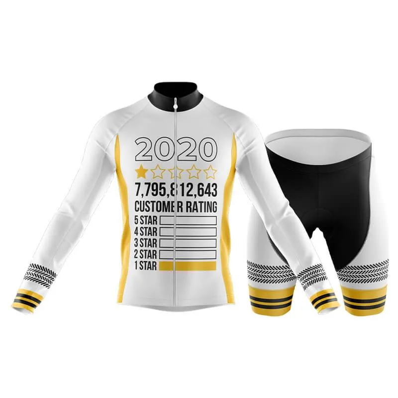 2020 1 Star Club Cycling Kit (V2) (White)