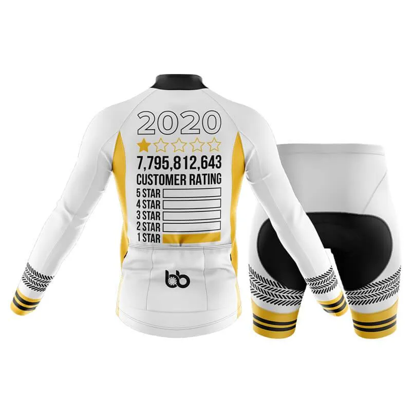 2020 1 Star Club Cycling Kit (V2) (White)