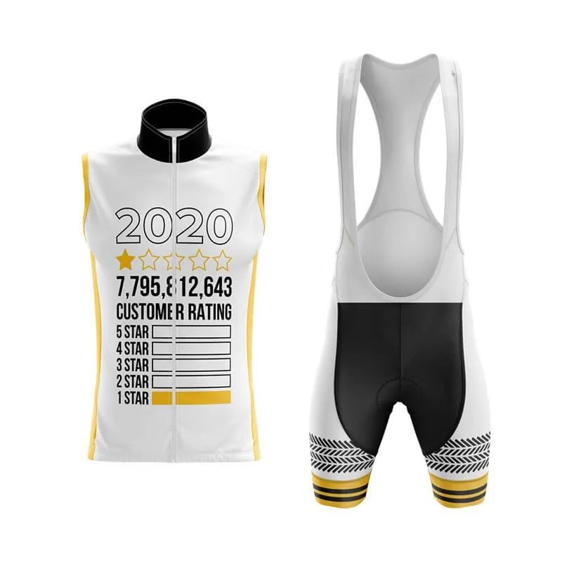 2020 1 Star Club Cycling Kit (V2) (White)