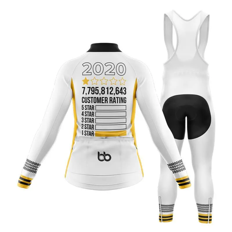 2020 1 Star Club Cycling Kit (V2) (White)