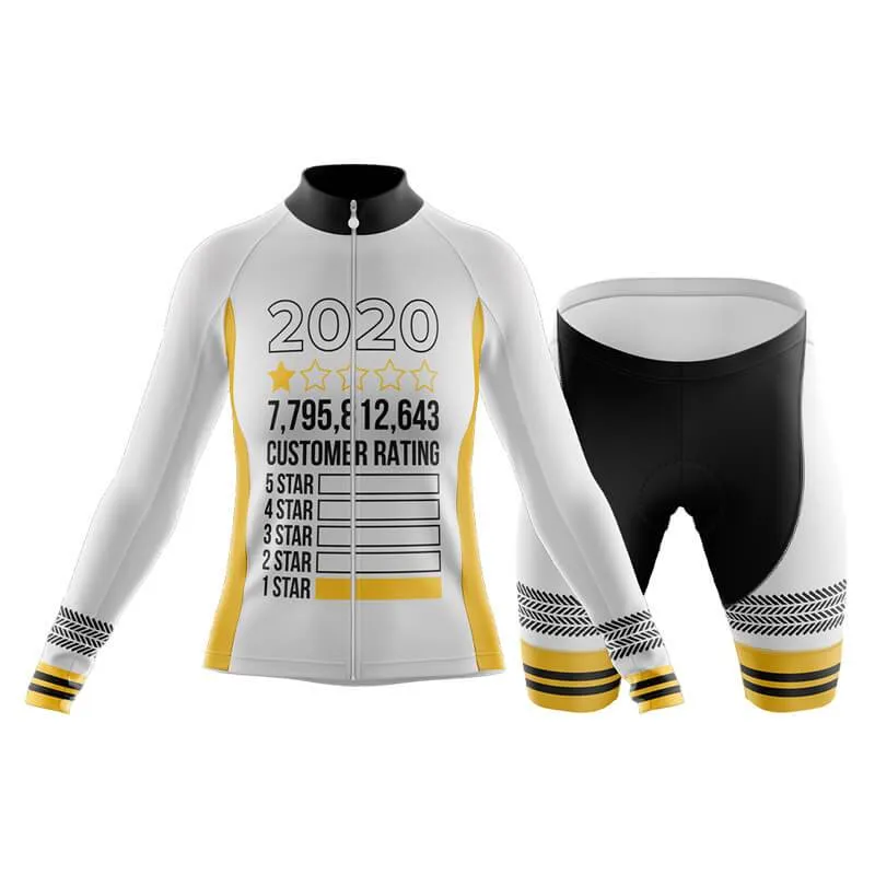 2020 1 Star Club Cycling Kit (V2) (White)