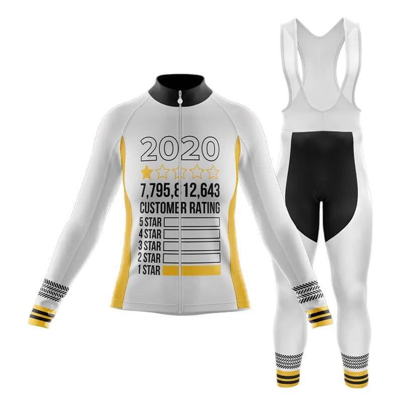 2020 1 Star Club Cycling Kit (V2) (White)