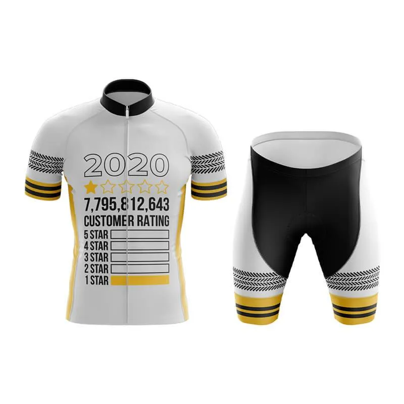 2020 1 Star Club Cycling Kit (V2) (White)