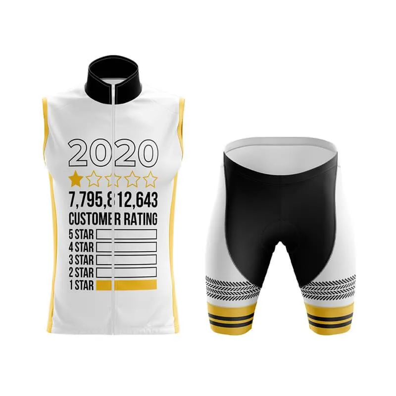 2020 1 Star Club Cycling Kit (V2) (White)