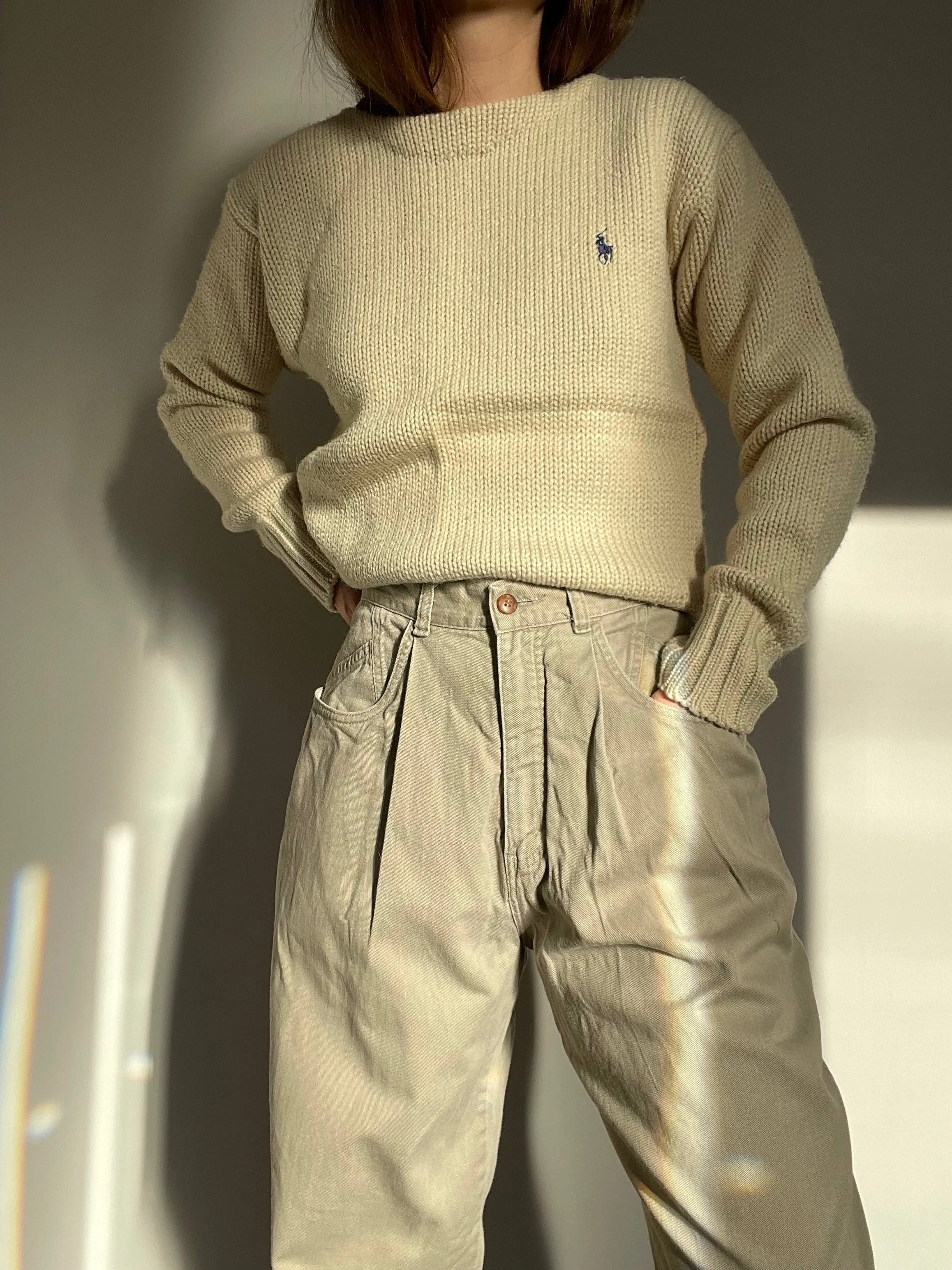 90s Ultra-Flattering Balloon Chinos - 28