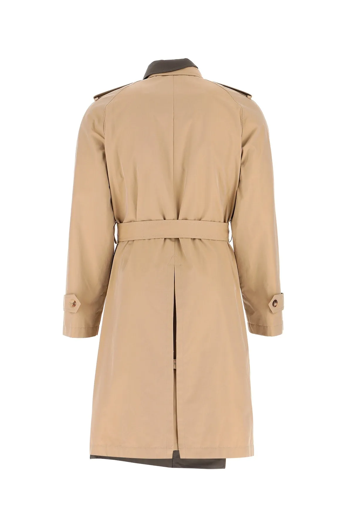 Alexander McQueen Belted Panelled Trench Coat