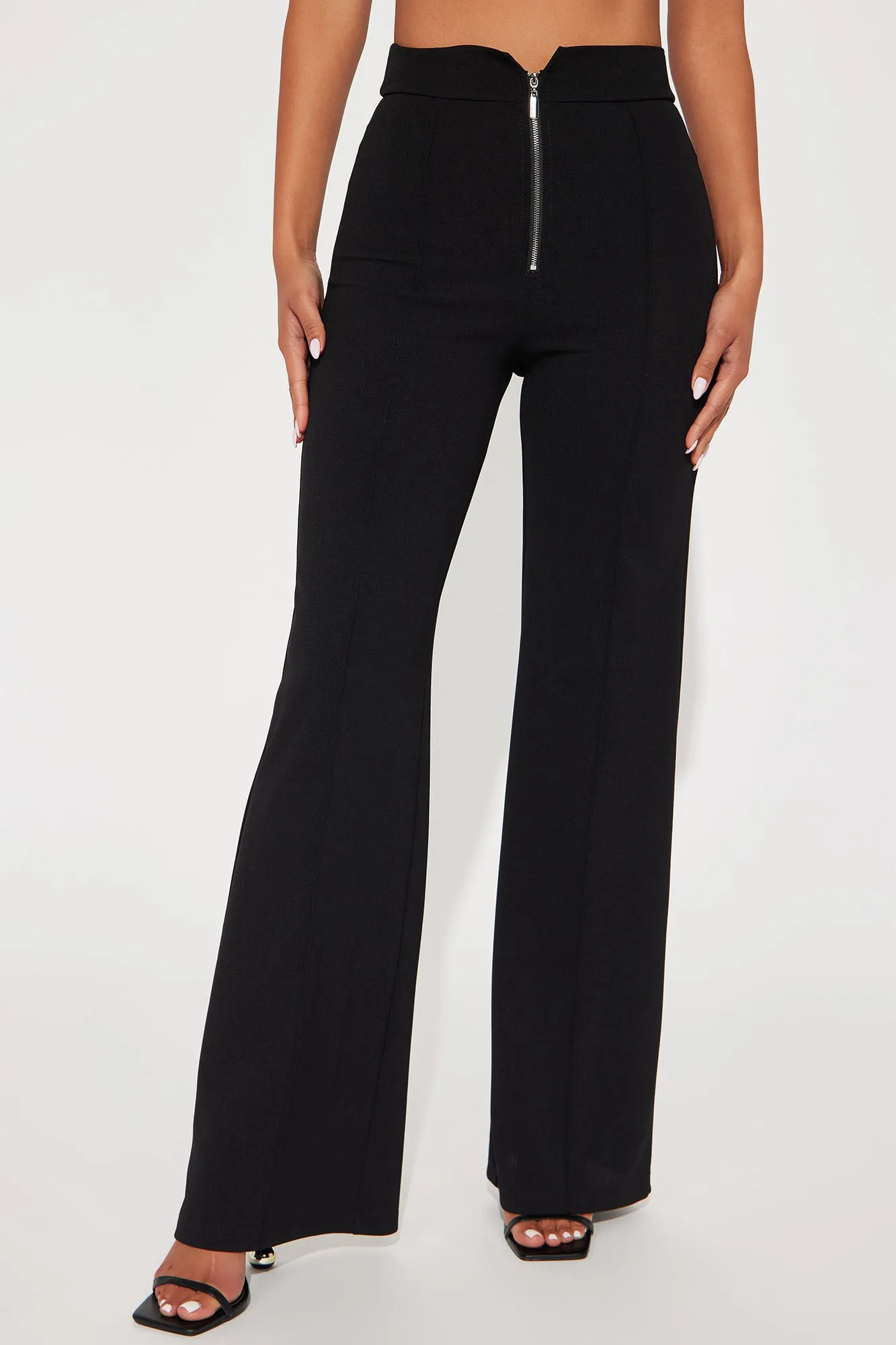 All Zipped Up Dress Pant - Black