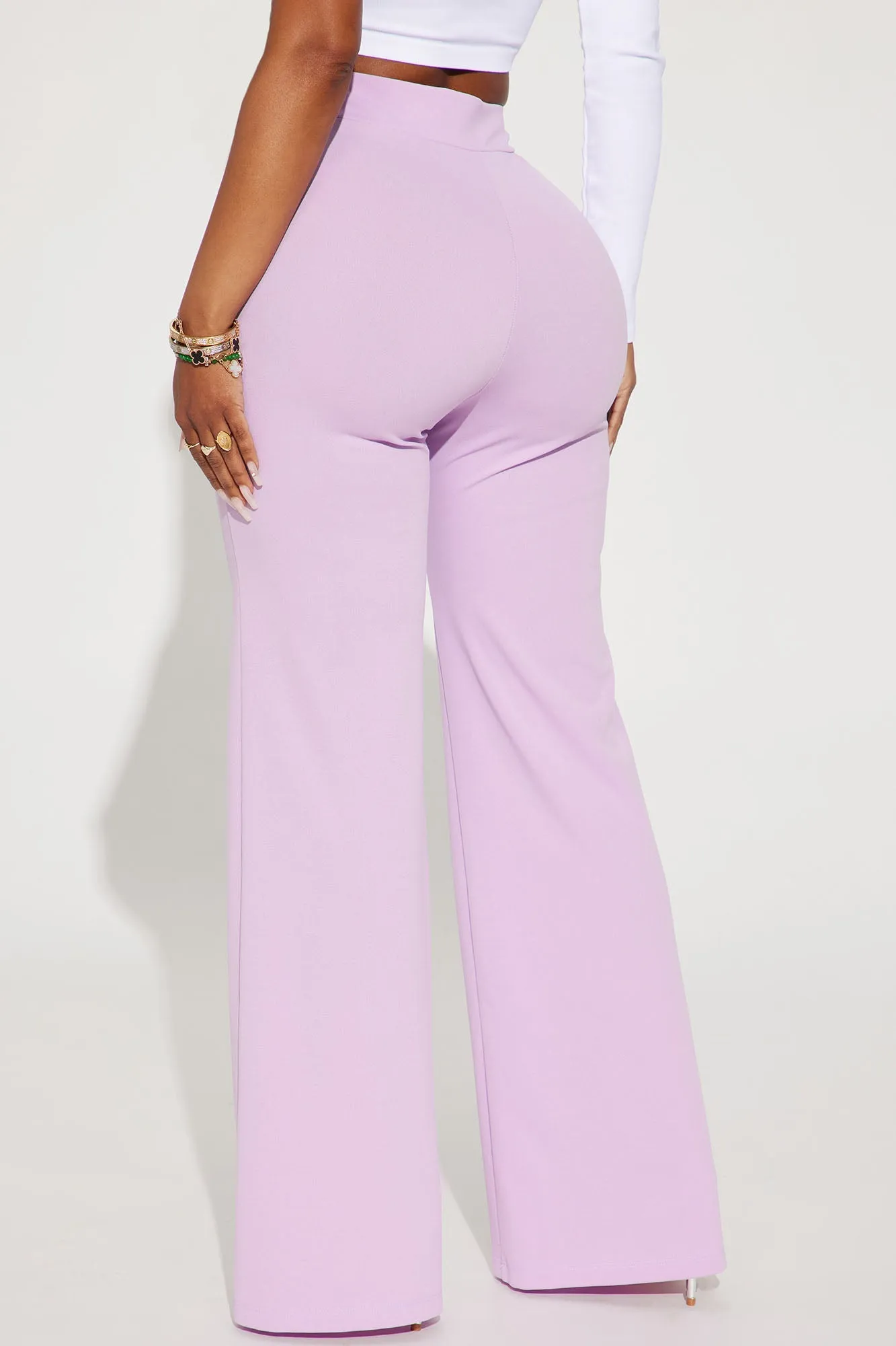 All Zipped Up Dress Pant - Lavender