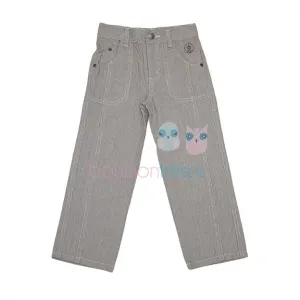 Alphabet Boys Grey Dress Pant