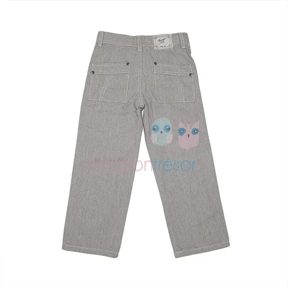 Alphabet Boys Grey Dress Pant