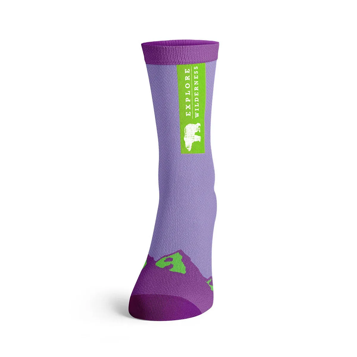 Antimicrobial Jacquard Socks