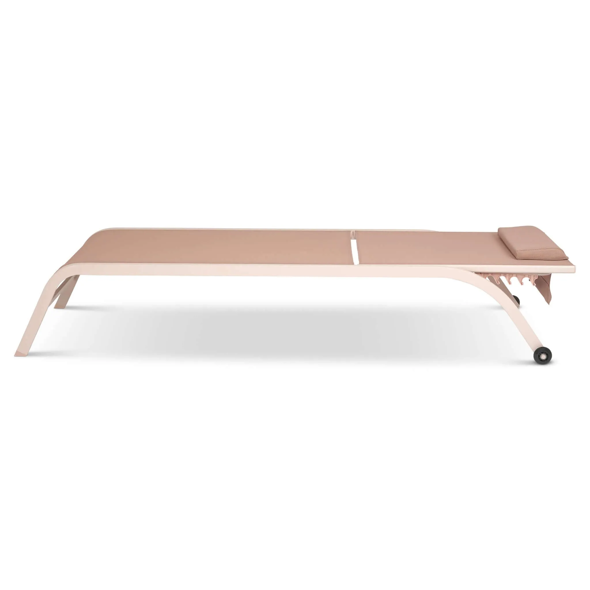 Bali Metal Sun Lounger Rose Gold Set of 2