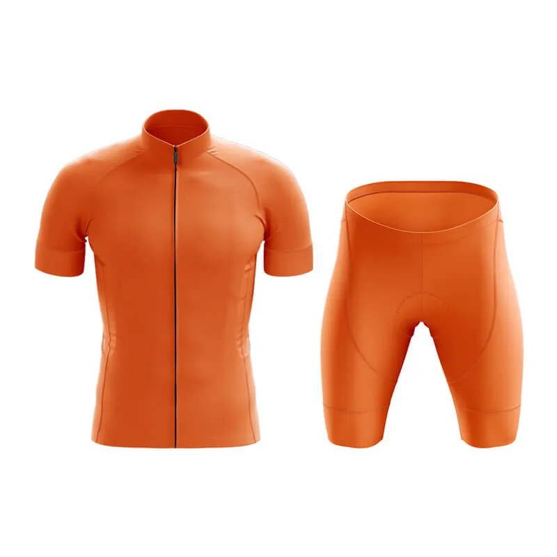 Basic Hi-Viz Orange Club Cycling Kit