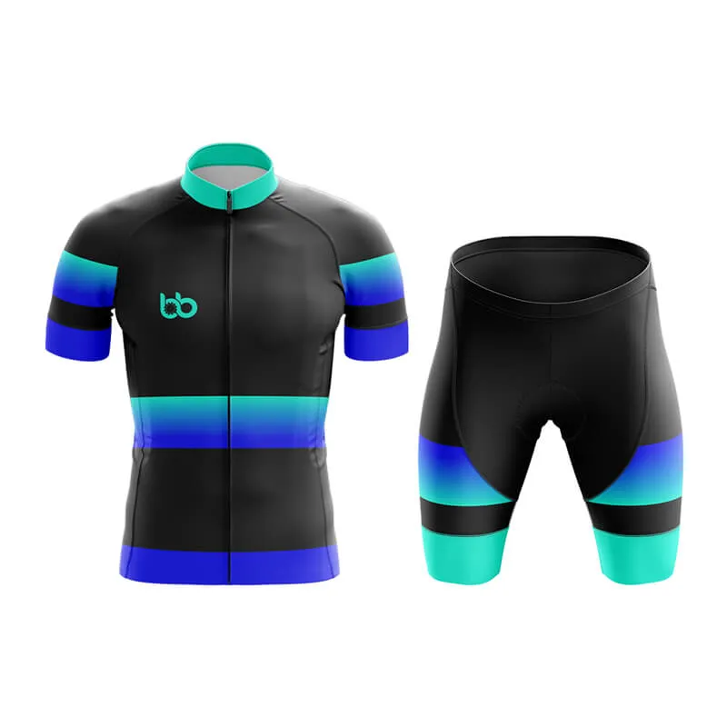 BB Gradient Club Cycling Kit (Blue-Teal)