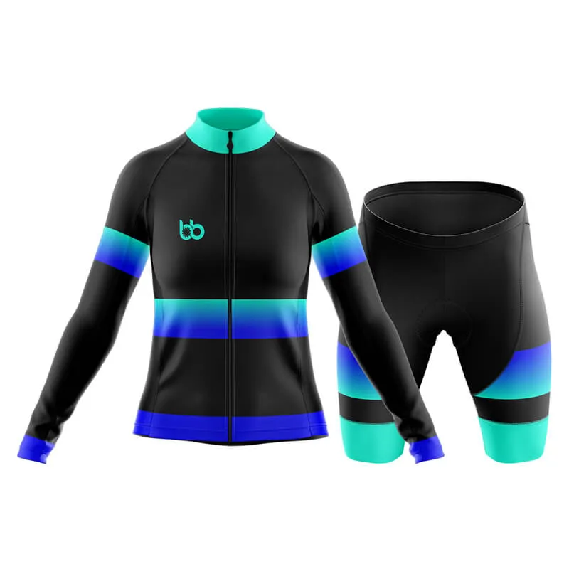 BB Gradient Club Cycling Kit (Blue-Teal)