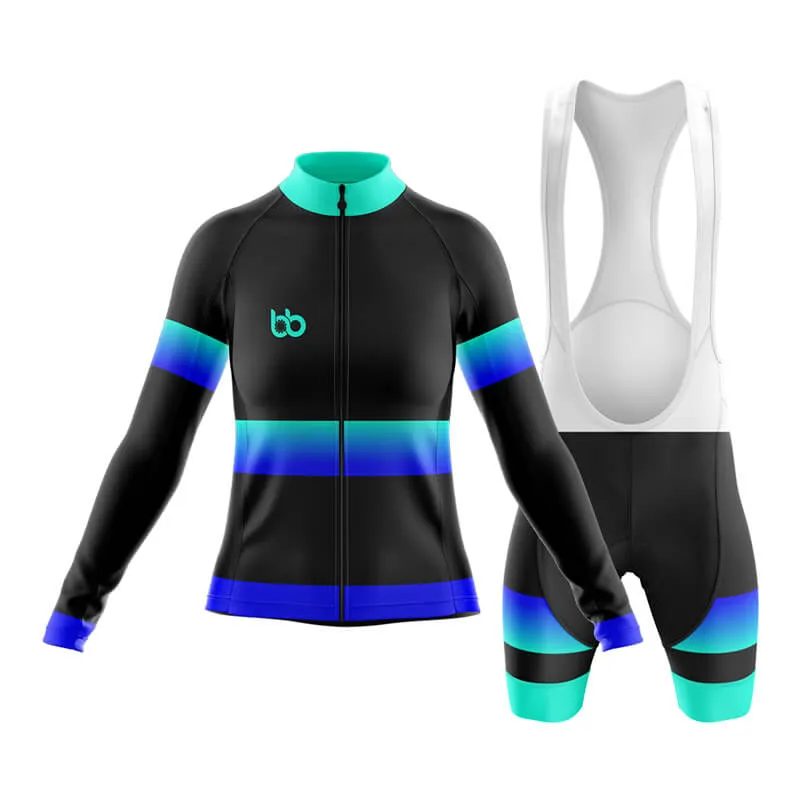 BB Gradient Club Cycling Kit (Blue-Teal)