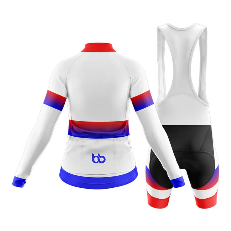 BB Gradient Club Cycling Kit (Red-Blue)