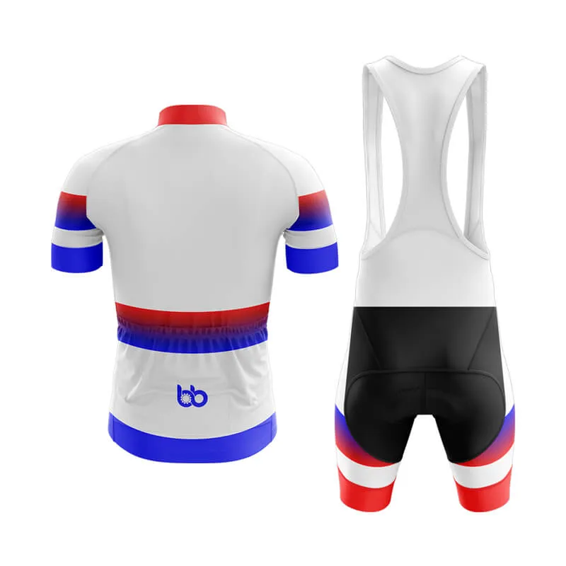 BB Gradient Club Cycling Kit (Red-Blue)