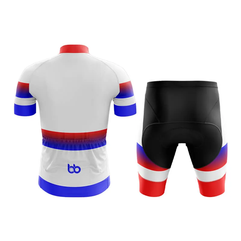 BB Gradient Club Cycling Kit (Red-Blue)