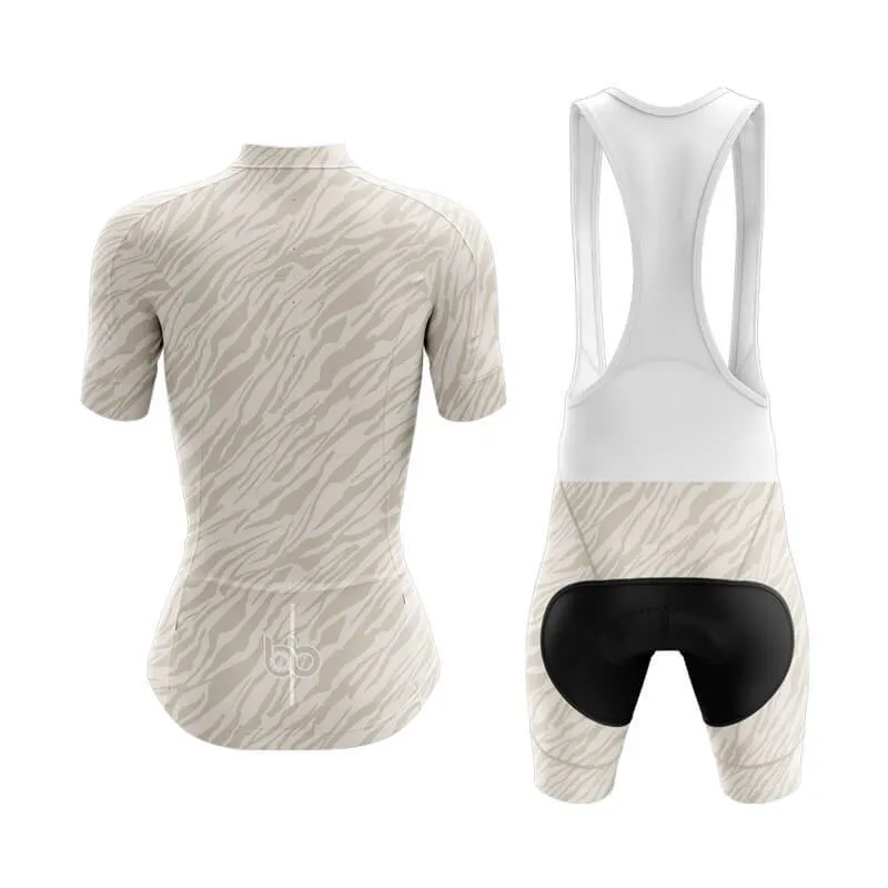 Beige Zebra Club Cycling Kit