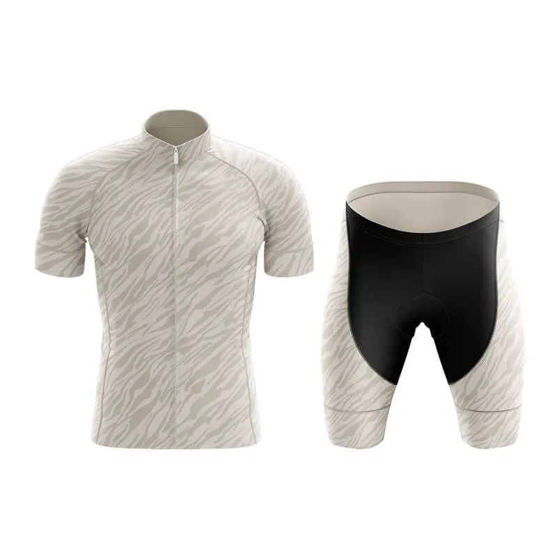 Beige Zebra Club Cycling Kit