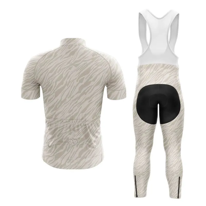 Beige Zebra Club Cycling Kit