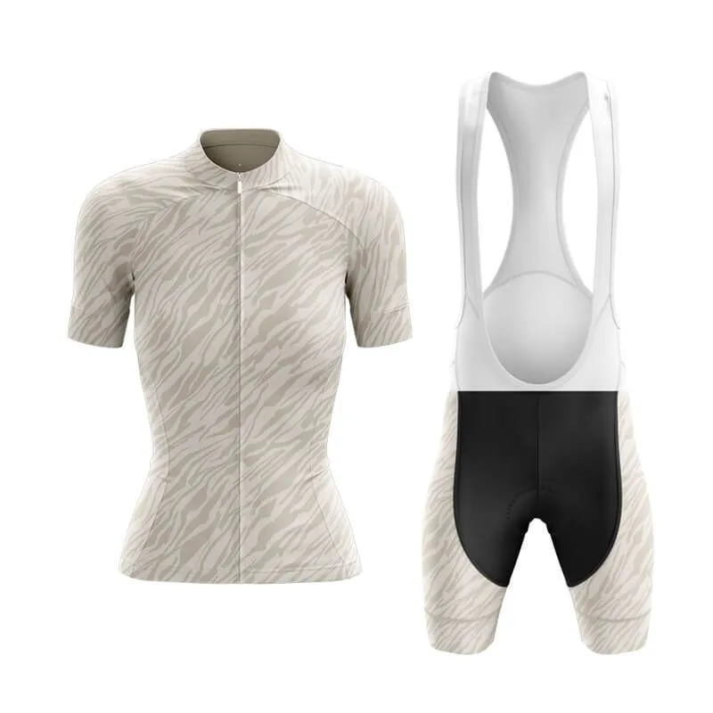 Beige Zebra Club Cycling Kit