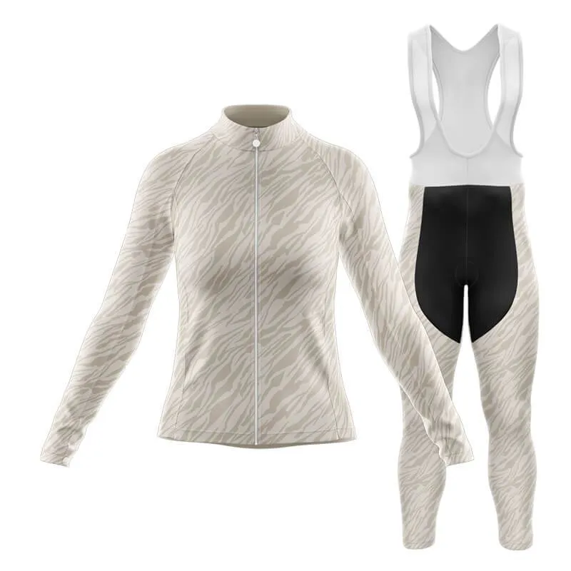 Beige Zebra Club Cycling Kit