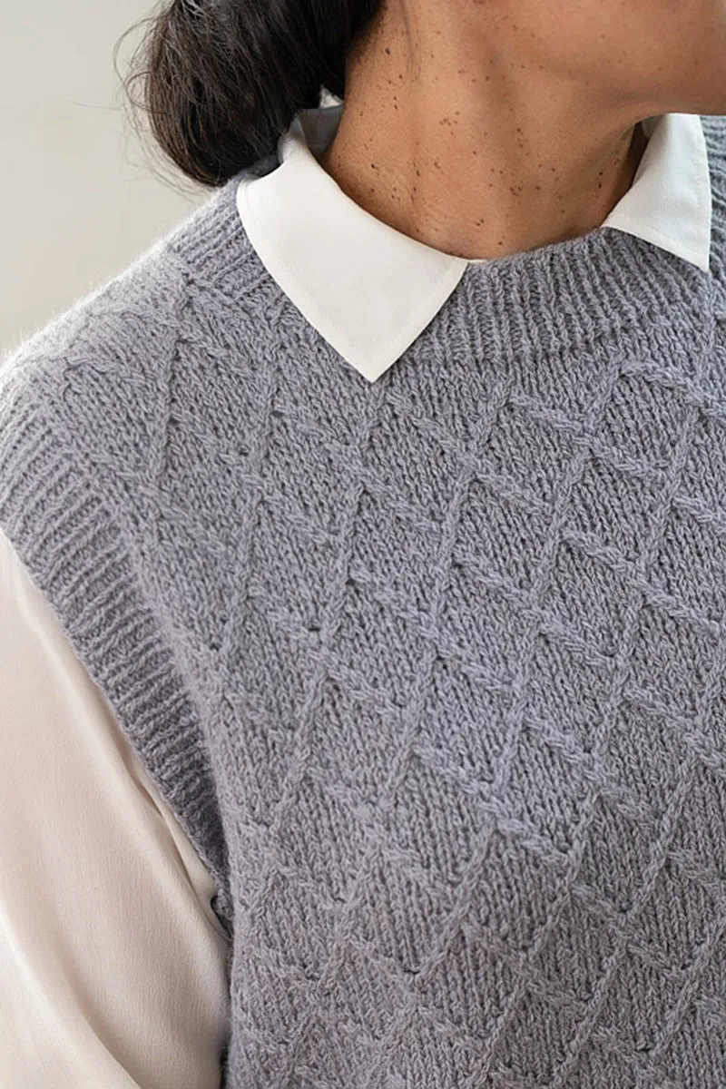 Berroco Talara Patterns - Morel Vest - PDF Download