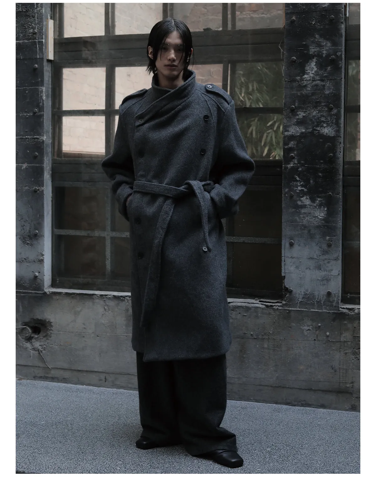 Big Silhouette Trench Coat