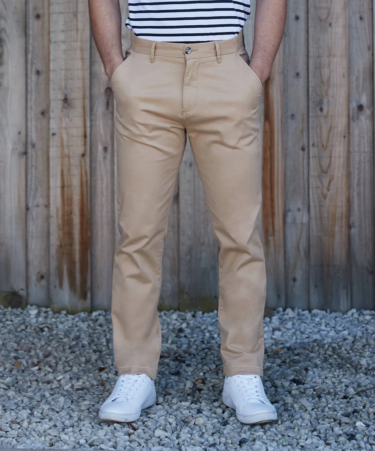 Black - Stretch chinos