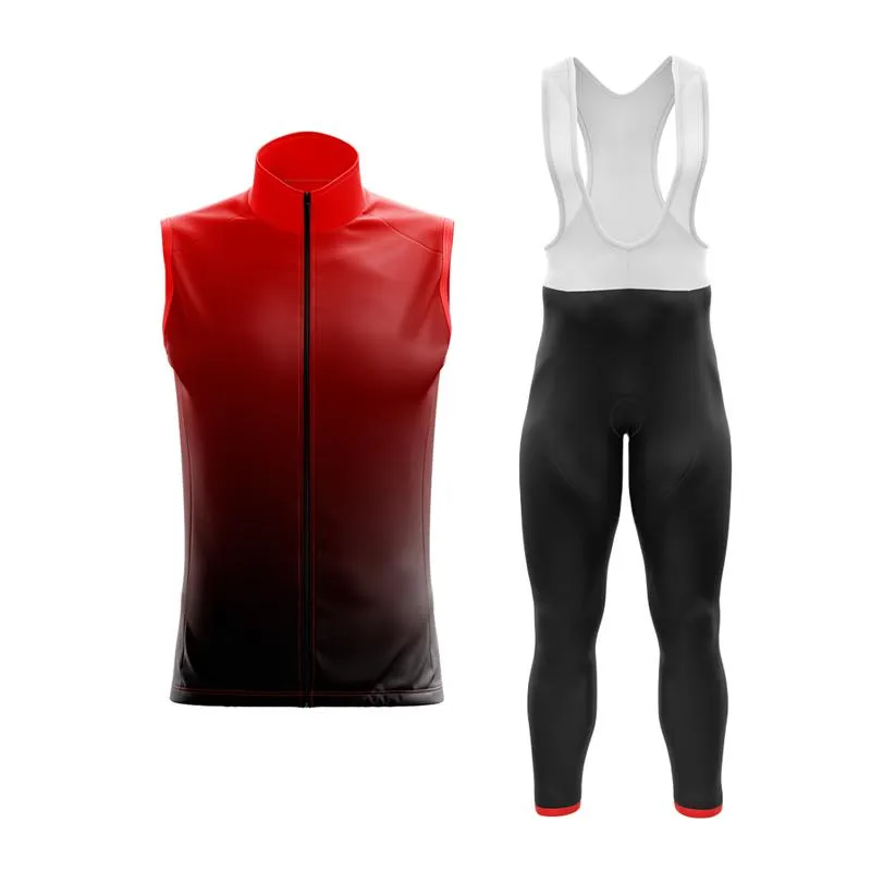 Black to Red Club Cycling Kit