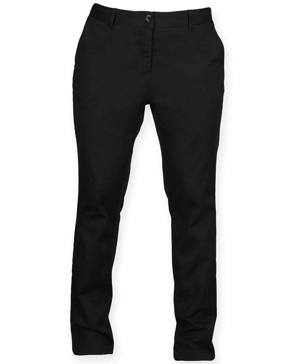 Black - Women's stretch chinos