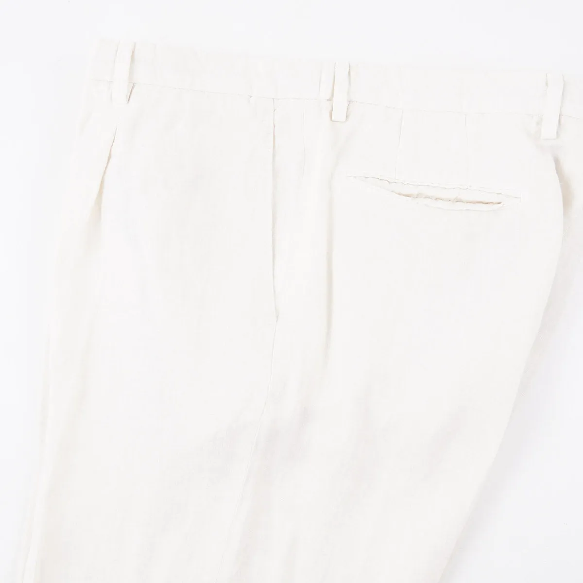 Boglioli Regular-Fit Linen Dress Pants