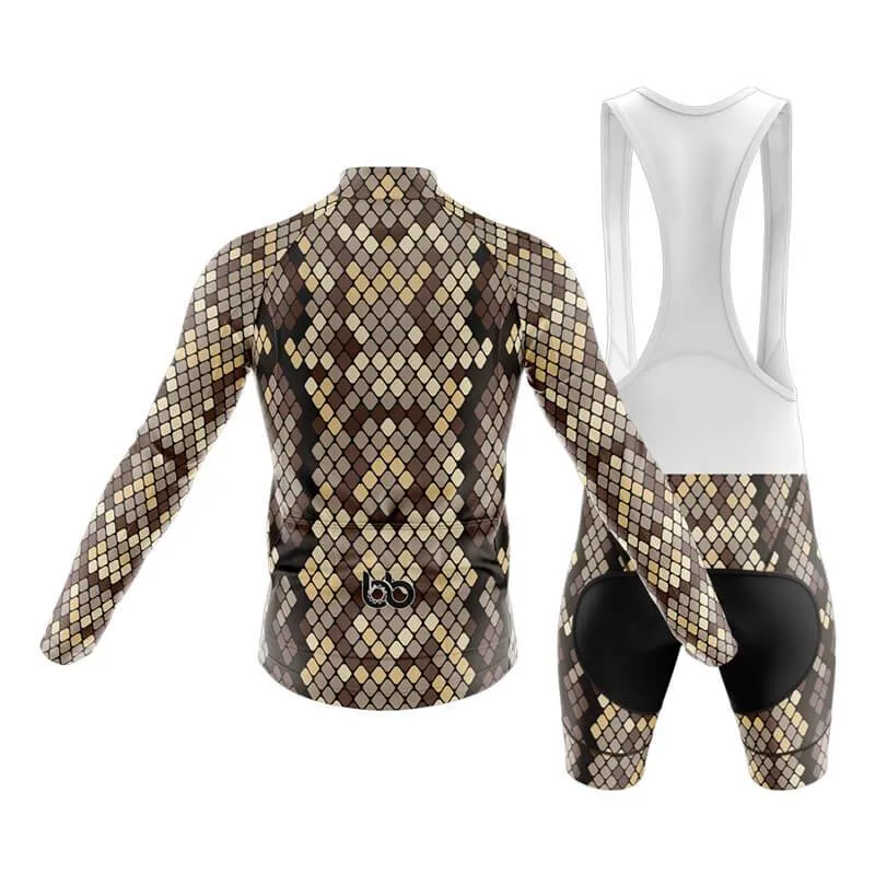 Brown Snake Skin Club Cycling Kit