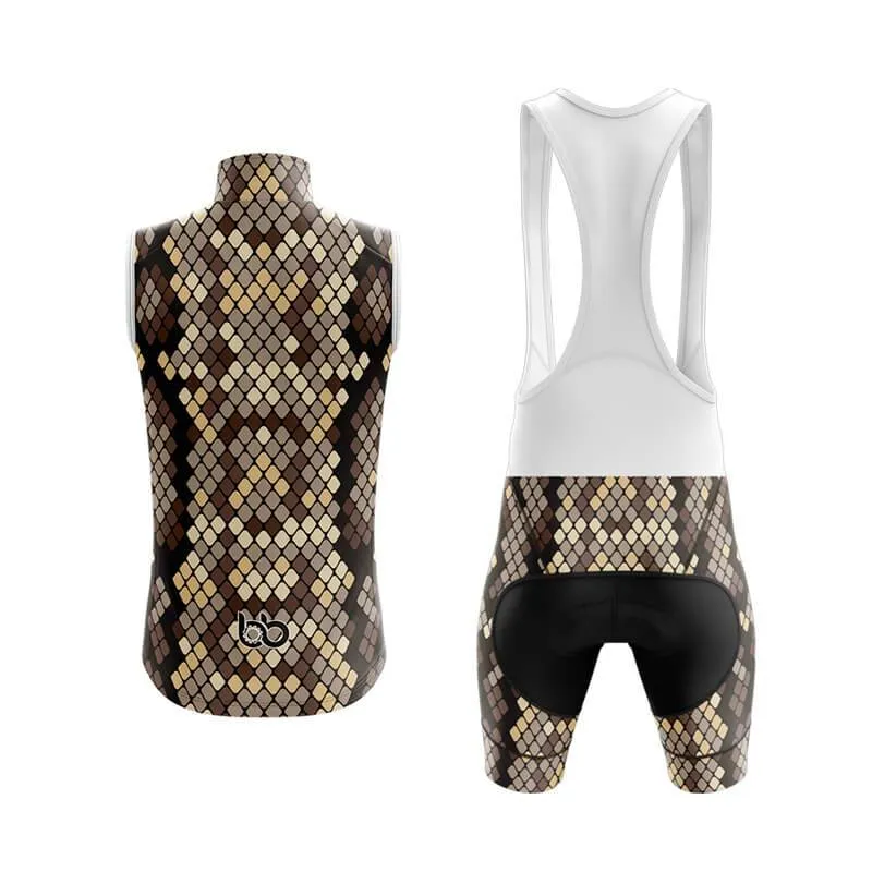 Brown Snake Skin Club Cycling Kit