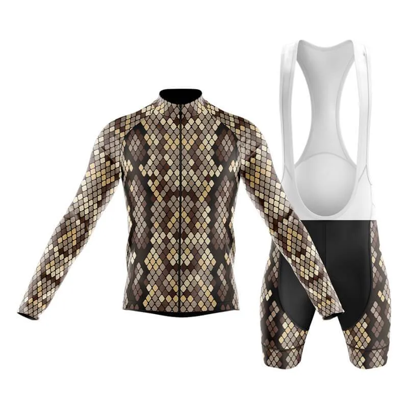 Brown Snake Skin Club Cycling Kit