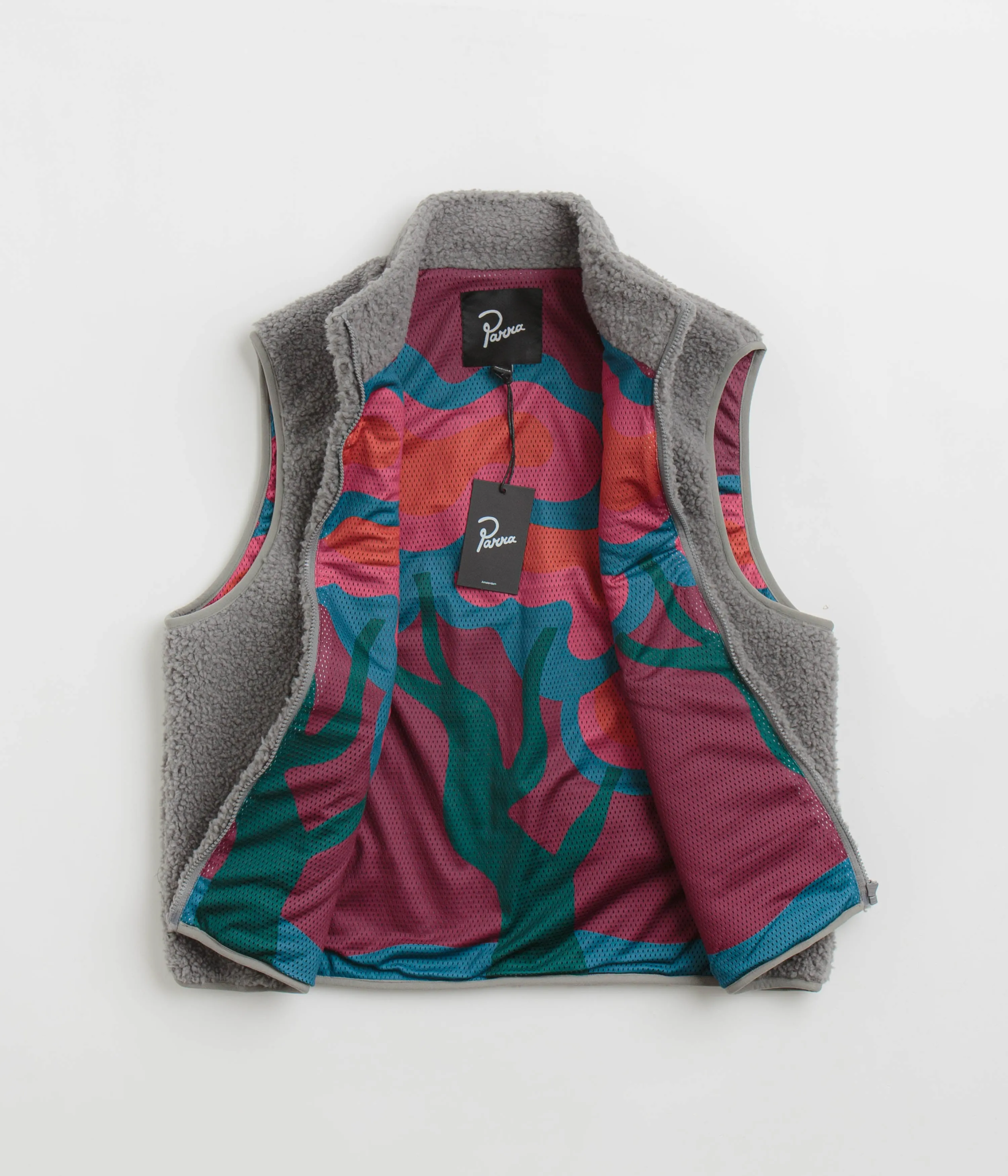 by Parra Chest Alien Vest - Grey