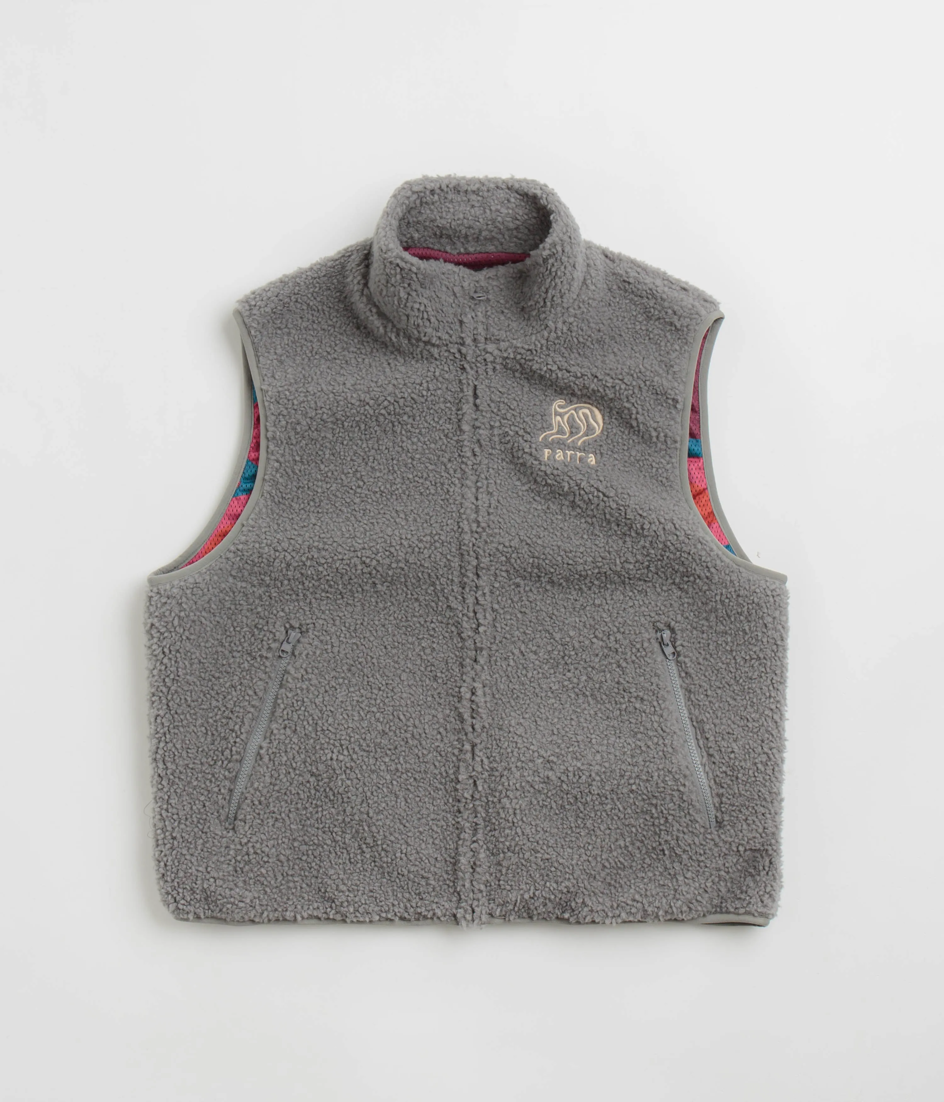 by Parra Chest Alien Vest - Grey