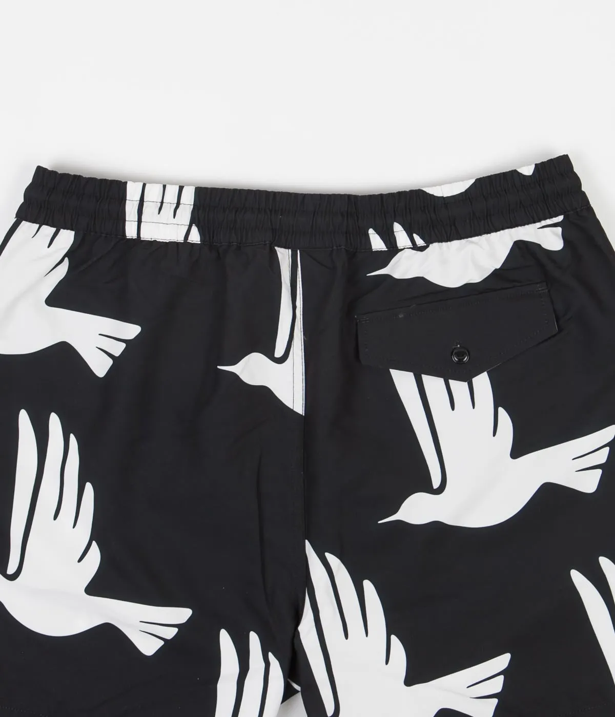 by Parra Static Flight Swim Shorts - Black