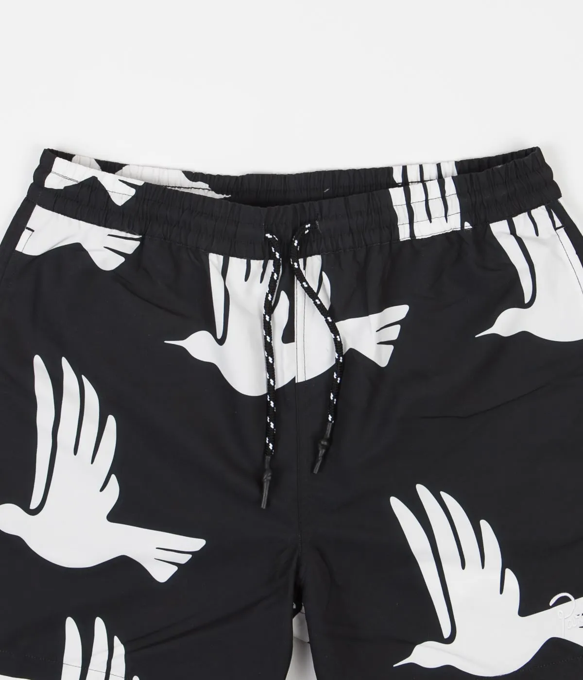 by Parra Static Flight Swim Shorts - Black