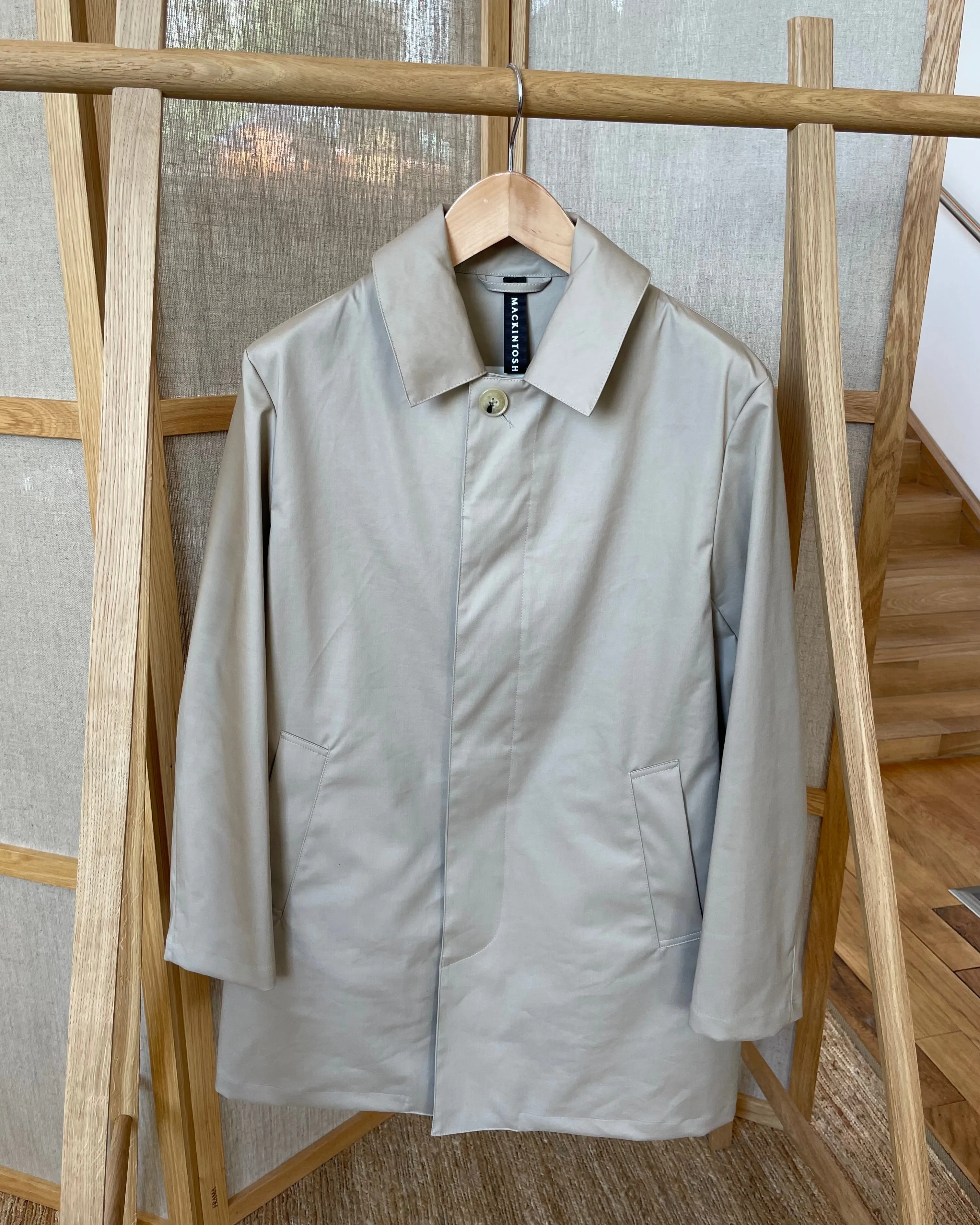 CAMBRIDGE HOOD RAINTEC COTTON COAT |  FAWN | GMC-112