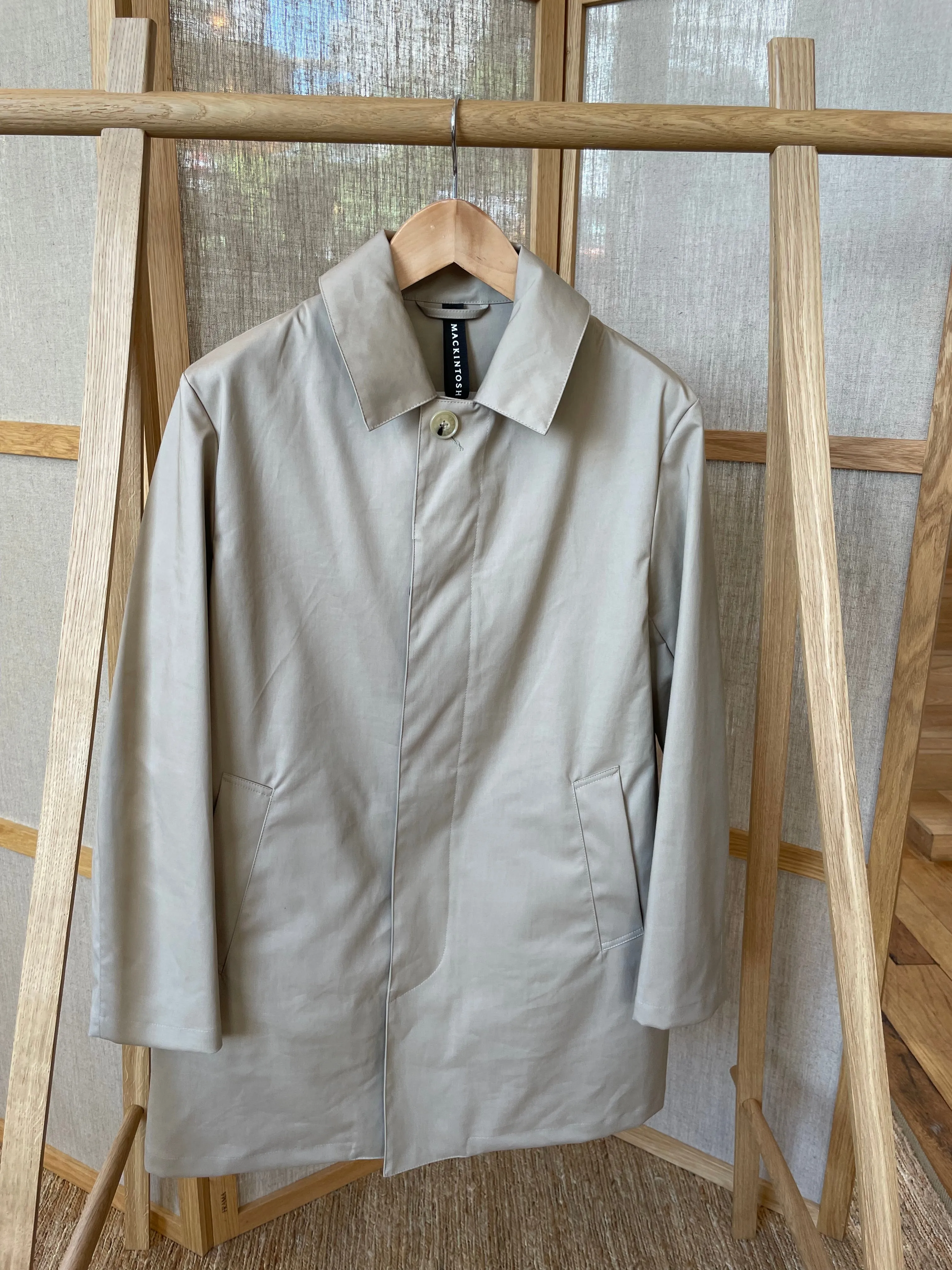 CAMBRIDGE HOOD RAINTEC COTTON COAT |  FAWN | GMC-112