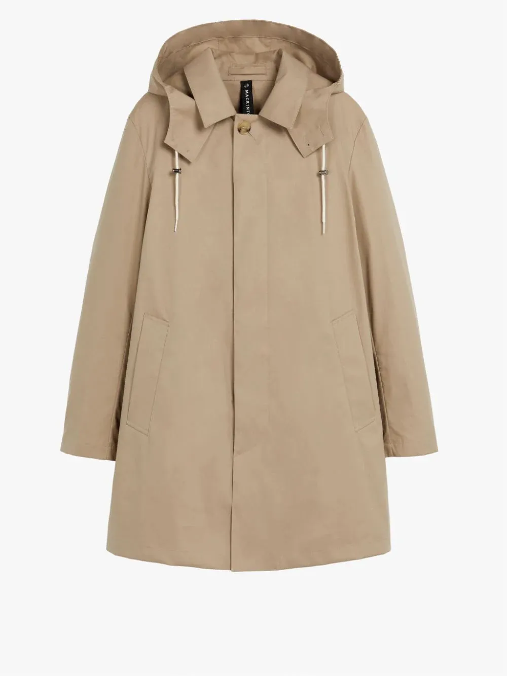 CAMBRIDGE HOOD RAINTEC COTTON COAT |  FAWN | GMC-112