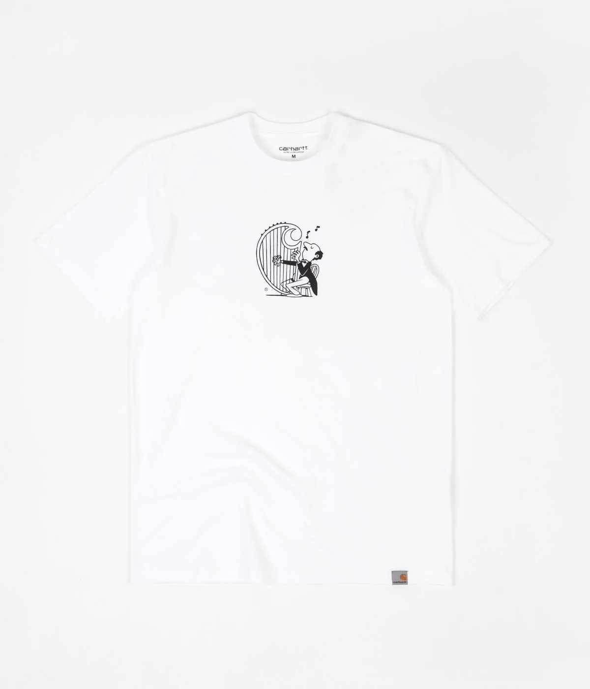 Carhartt Harp T-Shirt - White / Black