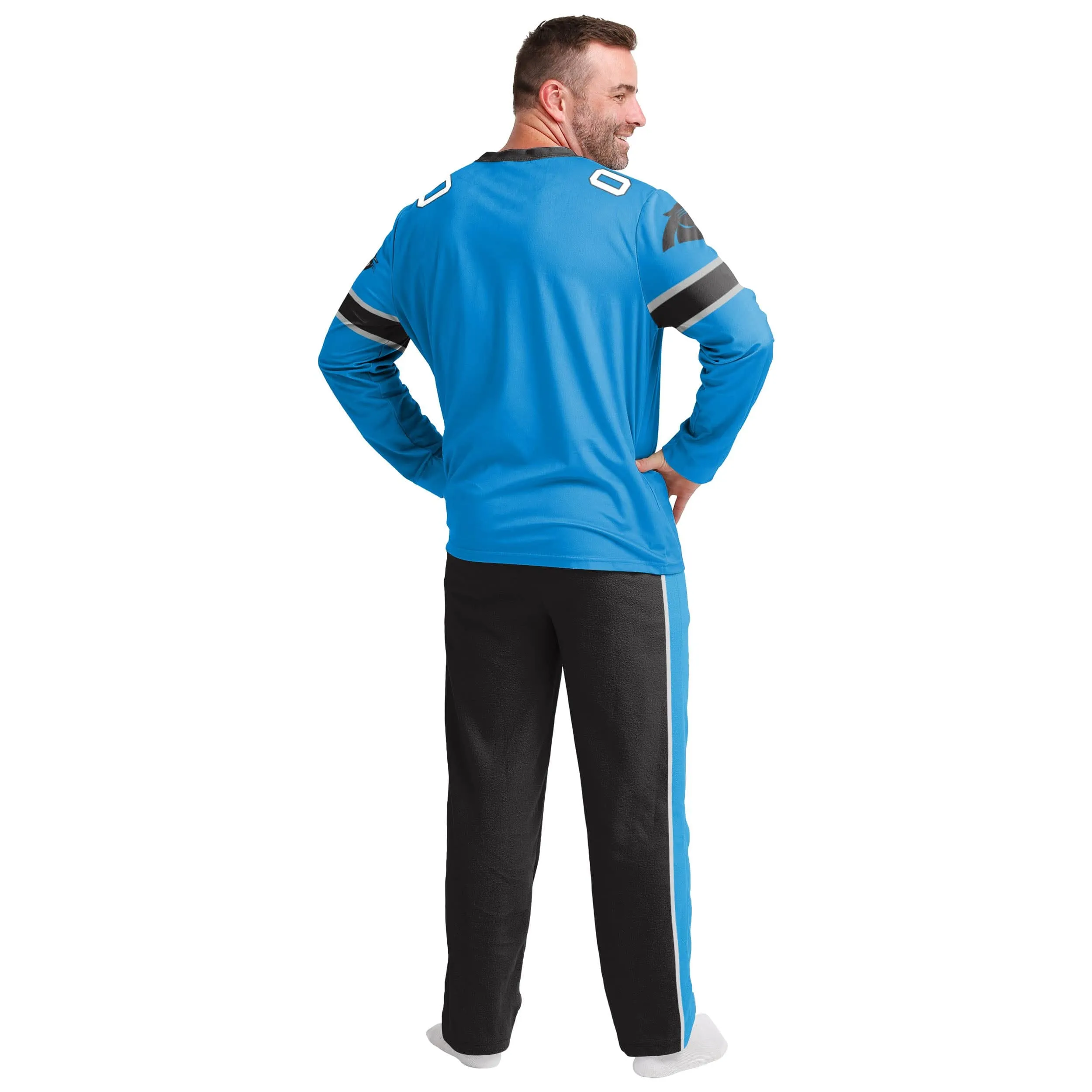 Carolina Panthers NFL Mens Gameday Ready Pajama Set