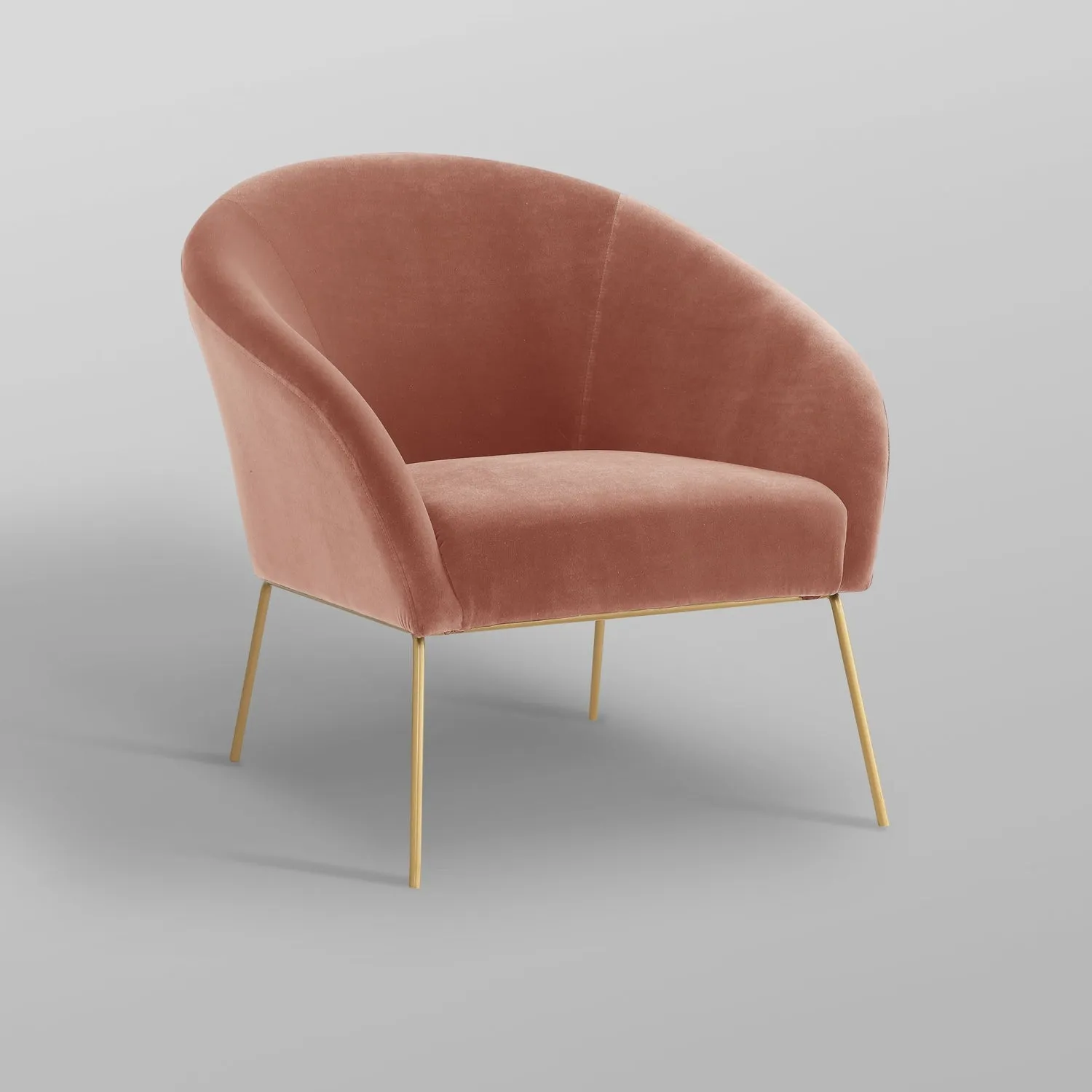 Catriona Velvet Accent Chair