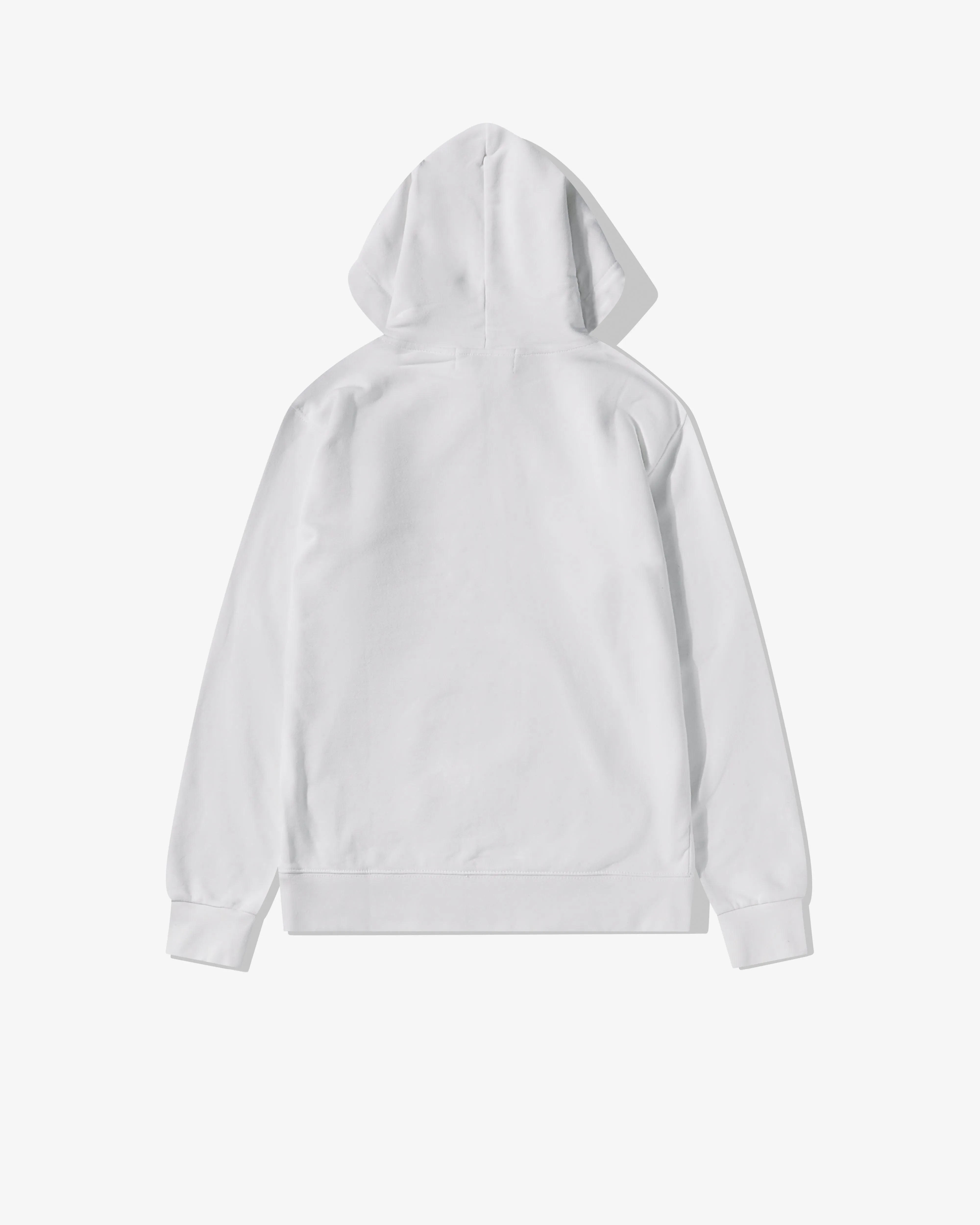 CDG - Monochrome Logo Hoodie - (White)