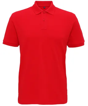 Cherry Red - Men's super smooth knit polo